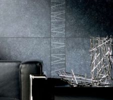 Listel fa&iuml;ence sdb