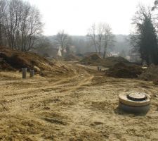 La future descente vers le centre ville.