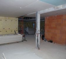 Plafond sejour couloir fin