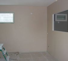 Couleur taupe
le séjour