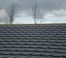Quelques tuiles abimées, elles seront remplacées des le lendemain