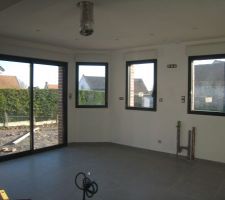 1&egrave;re couche d'impression &agrave; la cuisine