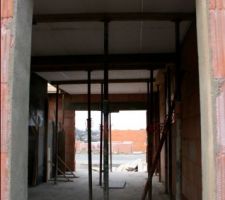 Porte de service, garage