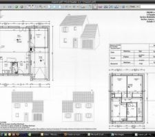 Plan maison, R 1,