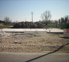 Belle et grande dalle