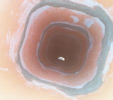 Montage des boisseaux de chemin&eacute;e