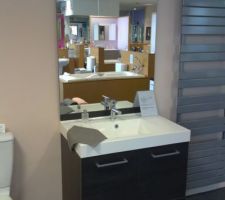 Meuble dalle de douche