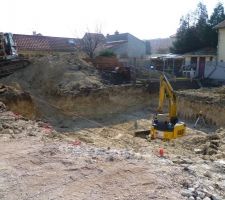 Terrassement en cours