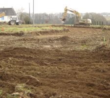 Terrassement du lotissement