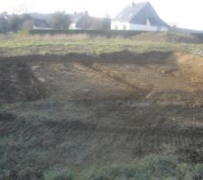 Tranchées pour fondations