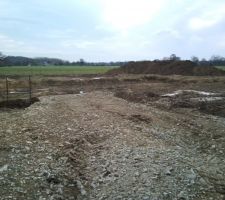 Accès au chantier.