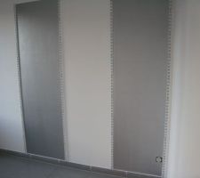 Pose de la peinture dans le cellier