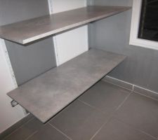 R&eacute;-am&eacute;nagement du cellier apr&eacute;s peinture 2