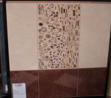 Faience de la salle de bain