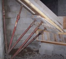 Coffrage de l'escalier