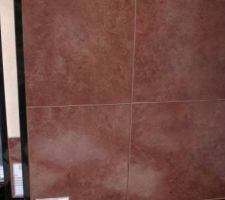 Carrelage de la salle de bain