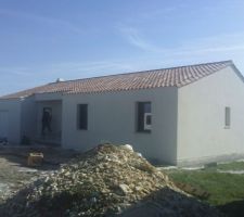 Enduit terminé