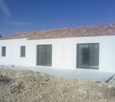 Enduit jardin