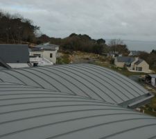 ça y est, terminé la toiture !!