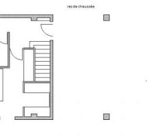 Plan du rez de chausée