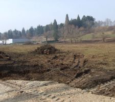 Travaux de viabilisation du lotissement 2&egrave;me semaine