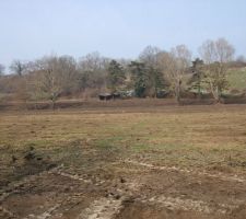 Travaux de viabilisation du lotissement 1&egrave;re semaine