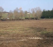 Travaux de viabilisation du lotissement 1&egrave;re semaine