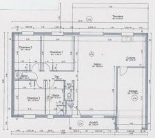 Plan de notre futur maison