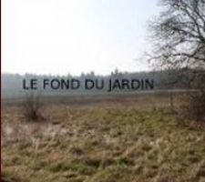 Le jardin avec au loin les limites