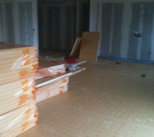 Pose du tms, cuisine et SAM.