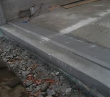 13/02/2011 : seuil du garage