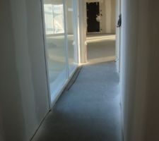 Chappe lisse couloir