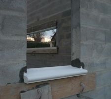 14/03/11 : Pose des appuis de fen&ecirc;tre