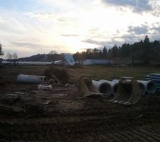 3&egrave;me semaine de viabilisation du lotissement