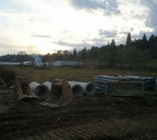 3&egrave;me semaine de viabilisation du lotissement