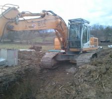 3&egrave;me semaine de viabilisation du lotissement