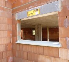 Les appuies de fenetre sont faits