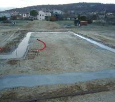 Les fondations sont coul&eacute;es ! Enfin