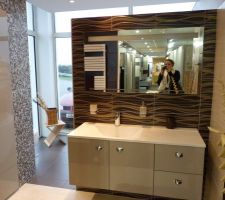 Notre faience pour la salle de bain parentale