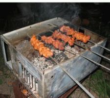 Barbecue de chantier  !!!