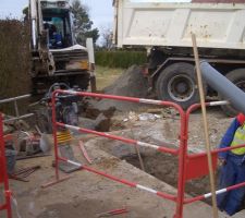 Raccordement eaux usée/pluviales