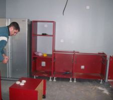 Déballage et montage