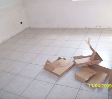 Un bout de la chambre du petit