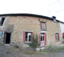 La facade de la maison