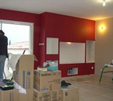 Le rouge bigareau du séjour en cours