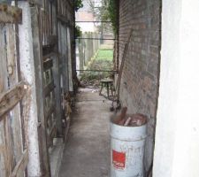 Imaginez qu'avant c'etait rempli de  bois, qu'on ne voyait meme pas le jardin &agrave; l'arri&egrave;re