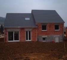 1 ere fois que l'on voit la maison sous cette angle .