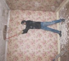 D&eacute;mol des plafonds en lattis... c'est pas difficile. Juste de l'huile de coude et de la poussi&egrave;re ^^