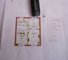 Passage des c&acirc;bles elec