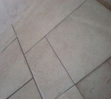 Carrelage du rez de chaussée